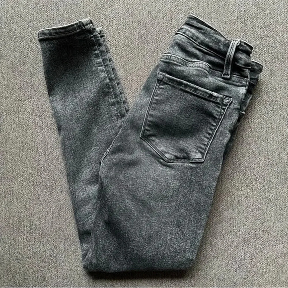 FRAME DENIM Distressed Le One Skinny Jeans Size 25 - Picture 3 of 6